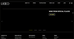 Desktop Screenshot of liocowine.com